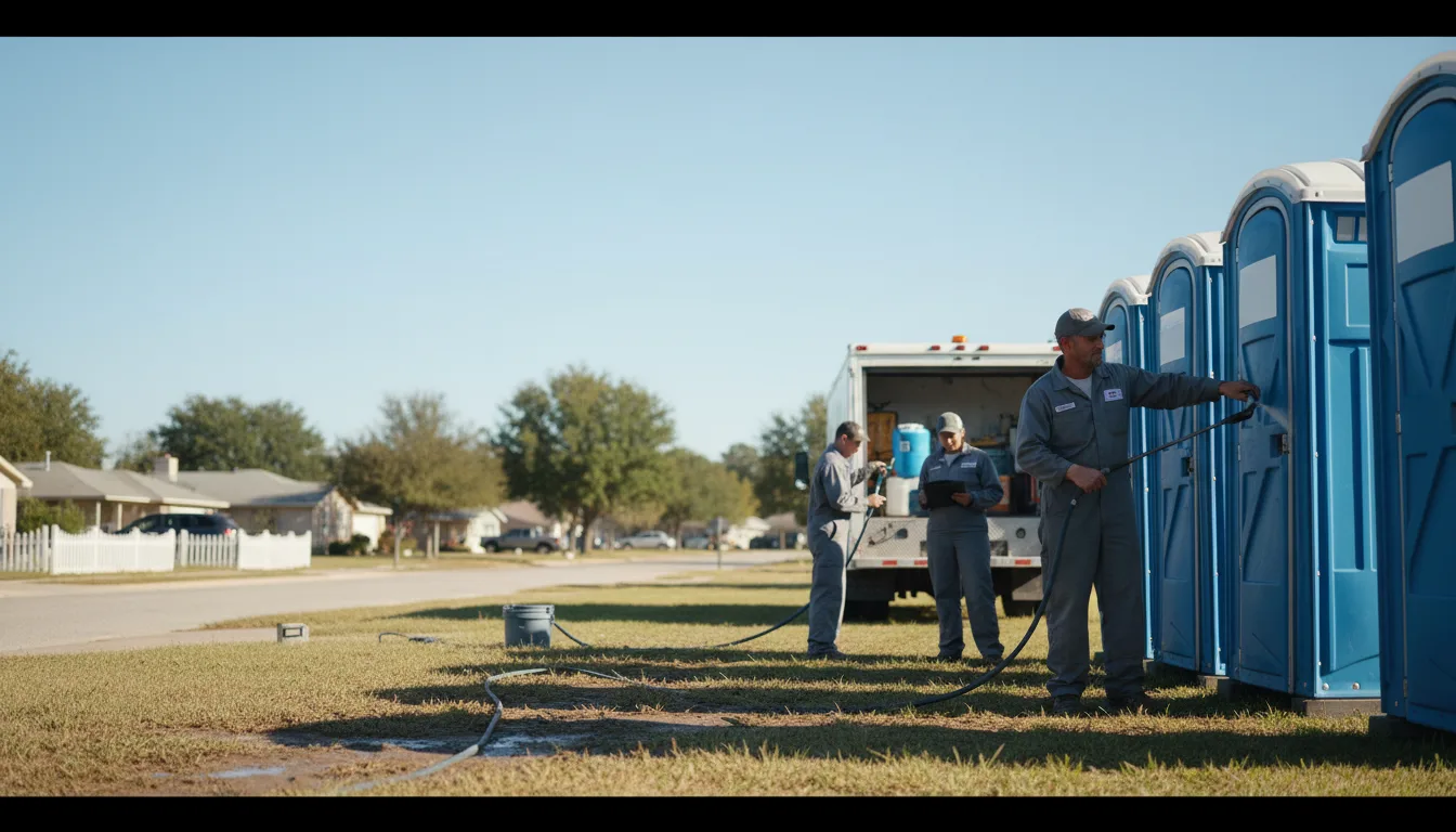 Long-Term Portable Toilet Rental in Brookside, AL near me